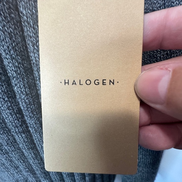 Halogen Wool Blend Sweater Dress Gray - Picture 8 of 9